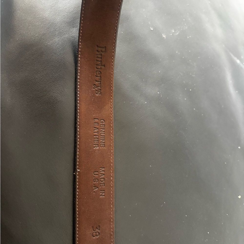 Burberry animal print dress suit belt vintage accessory - Picture 3 of 5